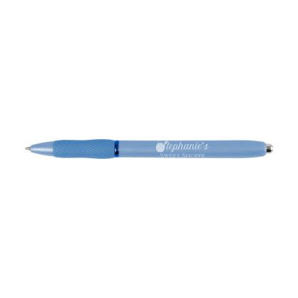 Custom Sharpie S-Gel Frosted Blue Barrel - Royal Blue Custom Sharpie S-Gel Frosted Blue Barrel - Royal Blue