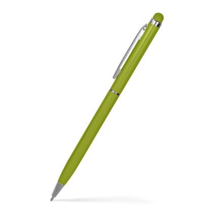 Custom Debbie Stylus Twist Metal Pen- Low Quantities - Lime Green Custom Debbie Stylus Twist Metal Pen- Low Quantities - Lime Green