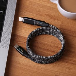 Custom Coil Up Magnetic Charging Cable