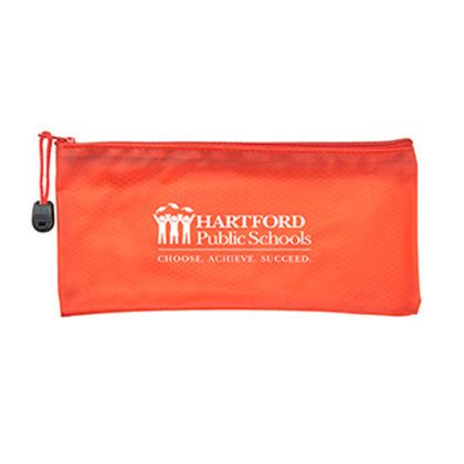 Custom Teach-It Pencil Pouch - Frost Red