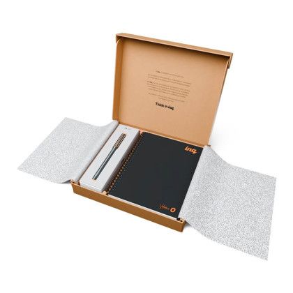 Custom Inq Smart Pen Writing Set - Black Packaging View Custom Inq Smart Pen Writing Set - Black Packaging View