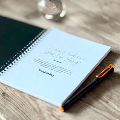 Custom Inq Smart Pen Writing Set - Black Lifestyle View Custom Inq Smart Pen Writing Set - Black Lifestyle View