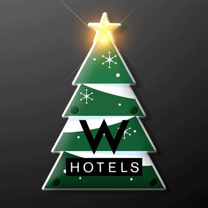 Custom Blinky LED Christmas Tree Pin Custom Blinky LED Christmas Tree Pin