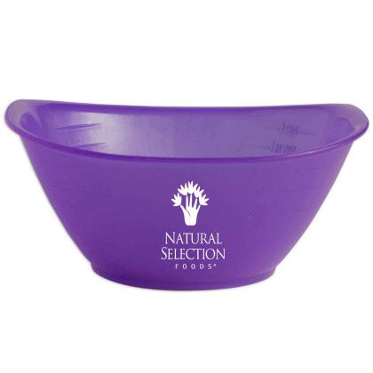 Custom Portion Bowl - Translucent Purple Custom Portion Bowl - Translucent Purple