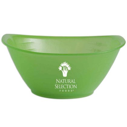 Custom Portion Bowl - Translucent Lime Custom Portion Bowl - Translucent Lime