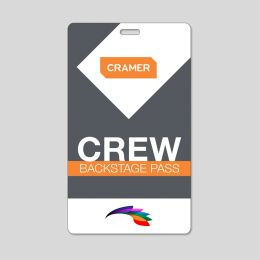 Custom Event Badge (3.5" x 5.875")