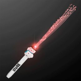 Custom Fiber Optic Snowman Light Wands Custom Fiber Optic Snowman Light Wands