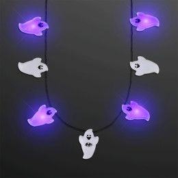 Custom Ghosts Light Up Necklace, String Lights Custom Ghosts Light Up Necklace, String Lights