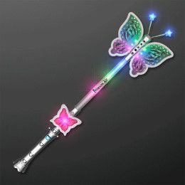 Custom Light Up Pretty Butterfly Wand Custom Light Up Pretty Butterfly Wand