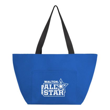Custom Mega Haul rPET Tote Bag - Royal Blue 