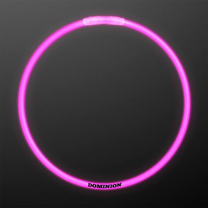 Custom 22" Pink Glow Necklaces Custom 22" Pink Glow Necklaces