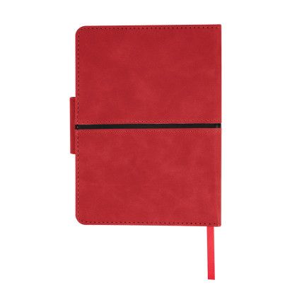 Custom Marlowe Journal - Red Back View Custom Marlowe Journal - Red Back View