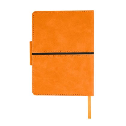 Custom Marlowe Journal - Orange Back View Custom Marlowe Journal - Orange Back View