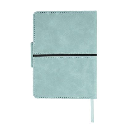 Custom Marlowe Journal - Light Blue Back View Custom Marlowe Journal - Light Blue Back View