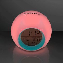Custom Round LED Clock 4", Glowing Lights + Alarm Custom Round LED Clock 4", Glowing Lights + Alarm
