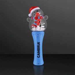 Custom Cute Snowman Light Toy, Deluxe Spin Wand Custom Cute Snowman Light Toy, Deluxe Spin Wand