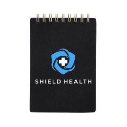 Custom Jot Spot Jr. Small Notebook - Black