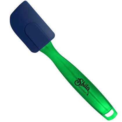 Custom Silicone Spatula - Translucent Green Custom Silicone Spatula - Translucent Green