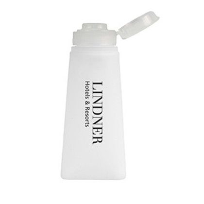 Custom 3 oz. Silicone Travel Bottle - Frost Open View Custom 3 oz. Silicone Travel Bottle - Frost Open View
