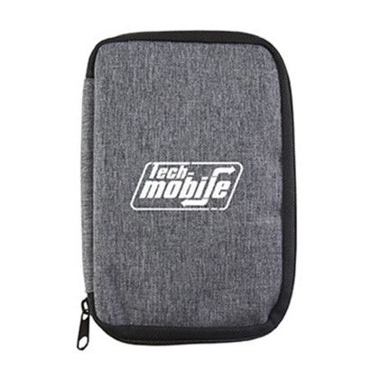 Custom Small Tech Organizer - Grey Custom Small Tech Organizer - Grey