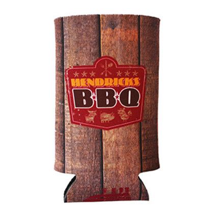 Custom Sublimated Slim Can Cooler - Front View