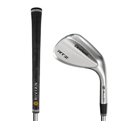 Custom Cleveland RTZ Tour Satin Wedge - Handle and Bottom View 