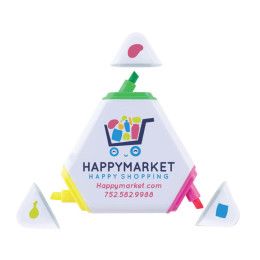 Custom Triangular Shaped Highlighter Custom Triangular Shaped Highlighter