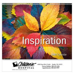 Custom lnspiration Wall Calendar: 2027 Spiral Bound Custom lnspiration Wall Calendar: 2027 Spiral Bound