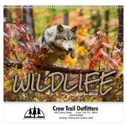 Custom Wildlife Wall Calendar: 2027 Spiral Bound Custom Wildlife Wall Calendar: 2027 Spiral Bound
