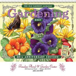 Custom The Old Farmer's Almanac Gardening: 2027 Spiral Bound Custom The Old Farmer's Almanac Gardening: 2027 Spiral Bound