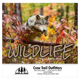 Custom Wildlife Wall Calendar: 2027 Stapled Custom Wildlife Wall Calendar: 2027 Stapled