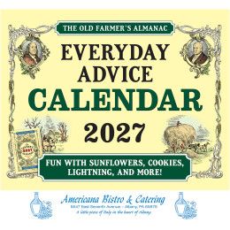 Custom The Old Farmer's Almanac Everyday Advice: 2027 - Stapled Custom The Old Farmer's Almanac Everyday Advice: 2027 - Stapled