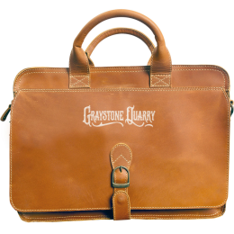 Custom Texas Canyon Leather Briefcase Custom Texas Canyon Leather Briefcase
