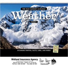 Custom The Old Farmer's Almanac Weather Watcher's: 2027 Spiral Bound Custom The Old Farmer's Almanac Weather Watcher's: 2027 Spiral Bound