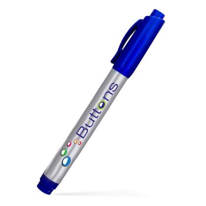 Custom Dri Mark Perma-Sharp Permanent Marker- Low Quantities - Blue Custom Dri Mark Perma-Sharp Permanent Marker- Low Quantities - Blue