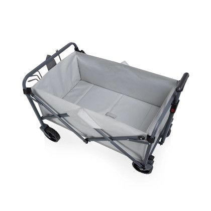 Custom Garden Wagon with 3 Tools - Top View Custom Garden Wagon with 3 Tools - Top View