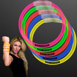 Custom Assorted Color 8 Inch Glow Bracelets - Assorted Custom Assorted Color 8 Inch Glow Bracelets - Assorted