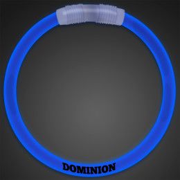 Custom 8 Inch Blue Glow Bracelet - Blue Custom 8 Inch Blue Glow Bracelet - Blue