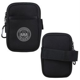 Carry-All Neoprene Tumbler Sleeve & Pouch - Black Carry-All Neoprene Tumbler Sleeve & Pouch - Black