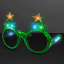 Custom LED Glitter Christmas Tree Shades