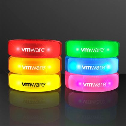 Custom Fashion LED Bracelets in Assorted Colors Custom Fashion LED Bracelets in Assorted Colors