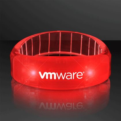 Custom Red Fashion LED Bracelets Custom Red Fashion LED Bracelets