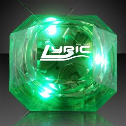 Custom Huge Green Gem Lighted Rings Custom Huge Green Gem Lighted Rings