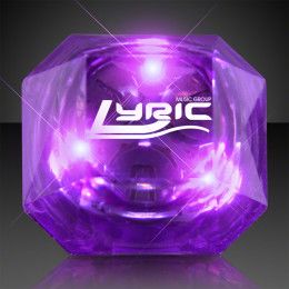 Custom Huge Purple Gem Lighted Rings Custom Huge Purple Gem Lighted Rings