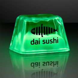 Custom Inspiration Ice Cube Green Lights, Patent D650,121 Custom Inspiration Ice Cube Green Lights, Patent D650,121