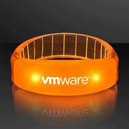 Custom Orange Fashion LED Bracelets Custom Orange Fashion LED Bracelets