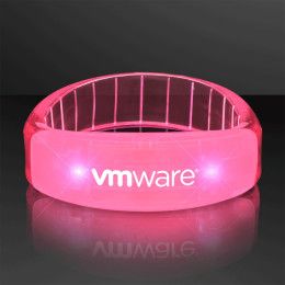 Custom Pink Fashion LED Bracelets Custom Pink Fashion LED Bracelets