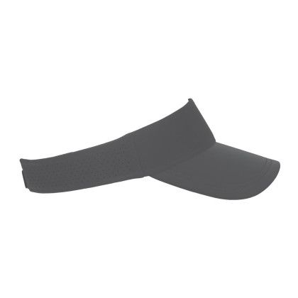 Custom Ahead Scuba Visor - Grey Side angle View Custom Ahead Scuba Visor - Grey Side angle View