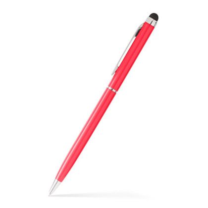 Custom Allison Stylus Ballpoint Twist Metal Pen- Low Quantities - Burgundy 