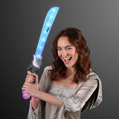 Custom Light Up Wolf Wild Animal Toy Sword - In use Custom Light Up Wolf Wild Animal Toy Sword - In use